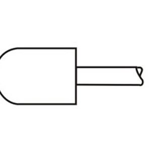 Ponta Montada de Feltro Cilíndrica Radial - Dallas Ferramentas